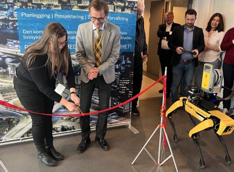 Trimble Technology Lab åpnet på OsloMet